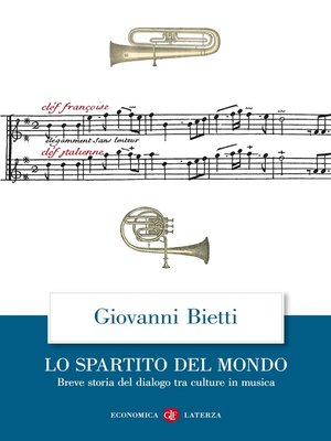 cover image of Lo spartito del mondo